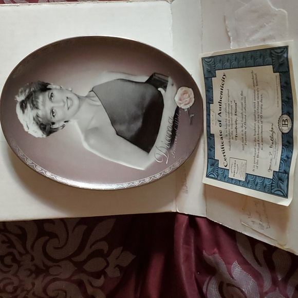 Bradford Exchange Potraits of Diana collection plate. - Picture 3 of 4